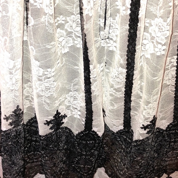 Studio Y (Maurice’s) Black & White Lace Dress - Picture 6 of 8